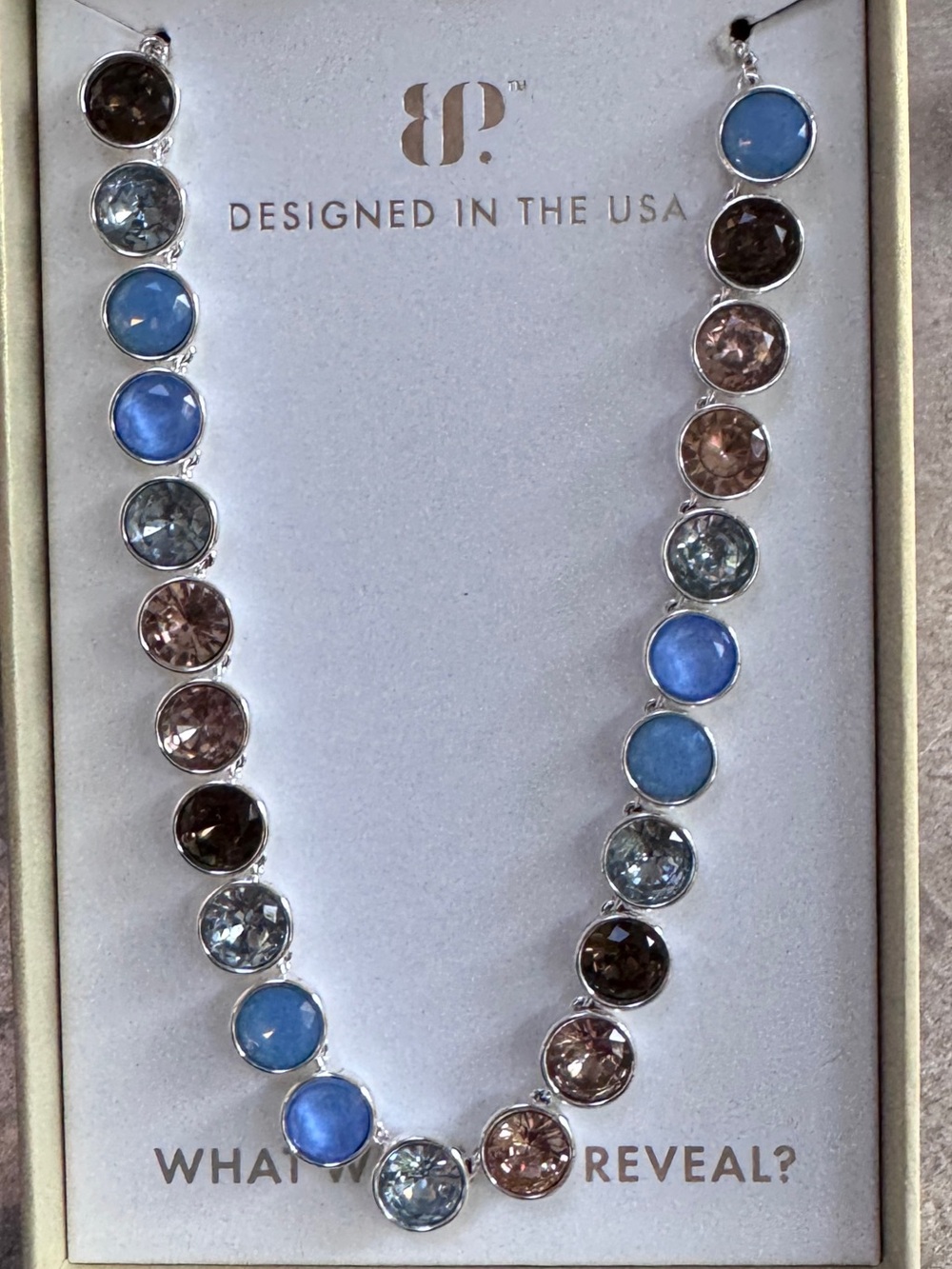 Bomb Party Holiday Jewel Candy “Candied Couture” Chestnut Frost - Silver Plating